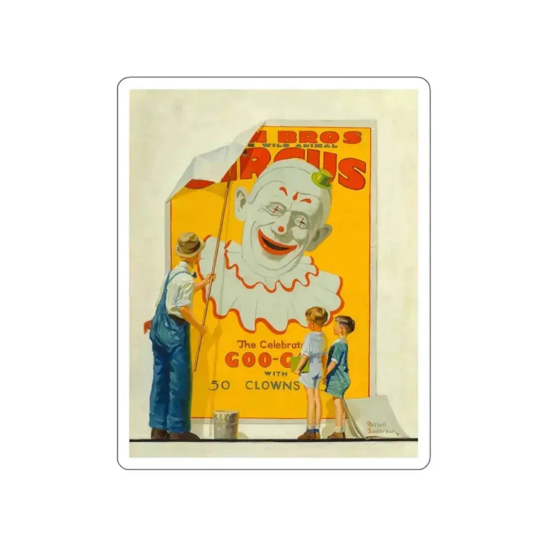 Capper's Farmer, 1935 (Magazine Illustration) STICKER Vinyl Die-Cut Decal - The Sticker Space