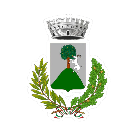 Caprauna-Stemma (Italy) (Coat of Arms) STICKER Vinyl Kiss-Cut Decal 2 Inch White - The Sticker Space