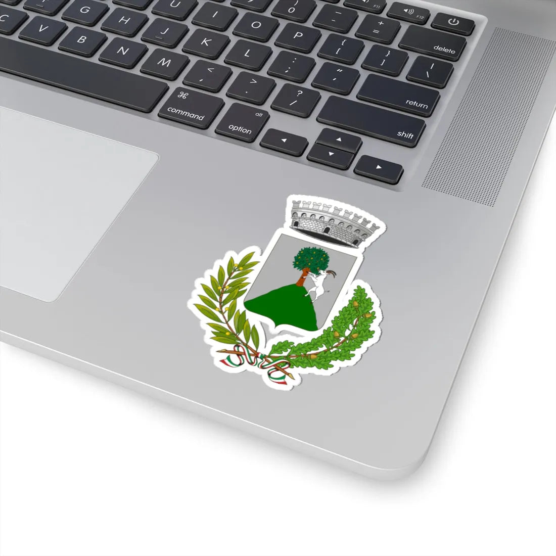 Caprauna-Stemma (Italy) (Coat of Arms) STICKER Vinyl Kiss-Cut Decal - The Sticker Space