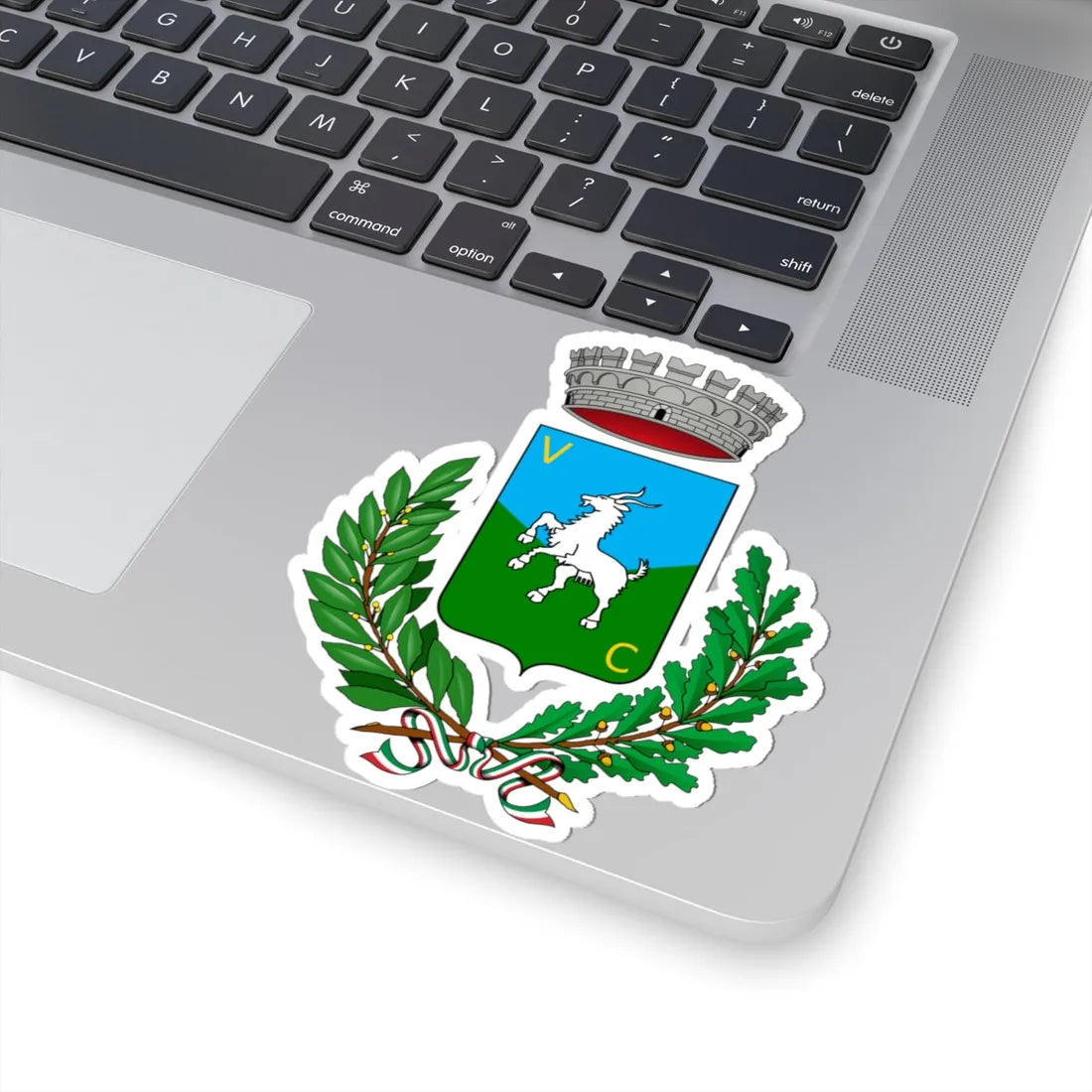 Caprezzo-Stemma (Italy) (Coat of Arms) STICKER Vinyl Kiss-Cut Decal - The Sticker Space