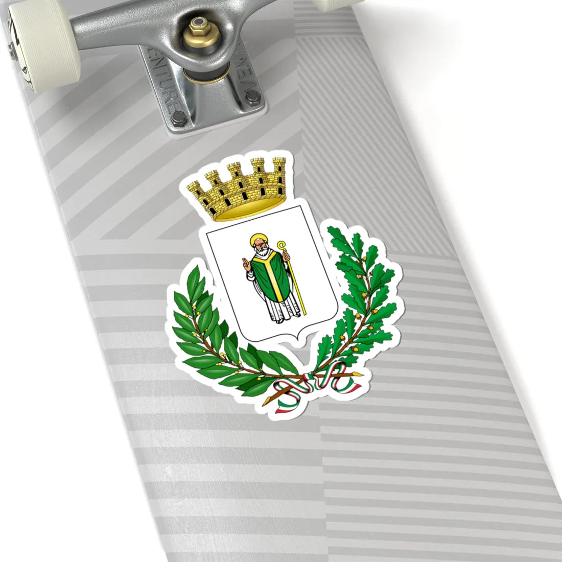 Capri-Stemma (Italy) (Coat of Arms) STICKER Vinyl Kiss-Cut Decal - The Sticker Space