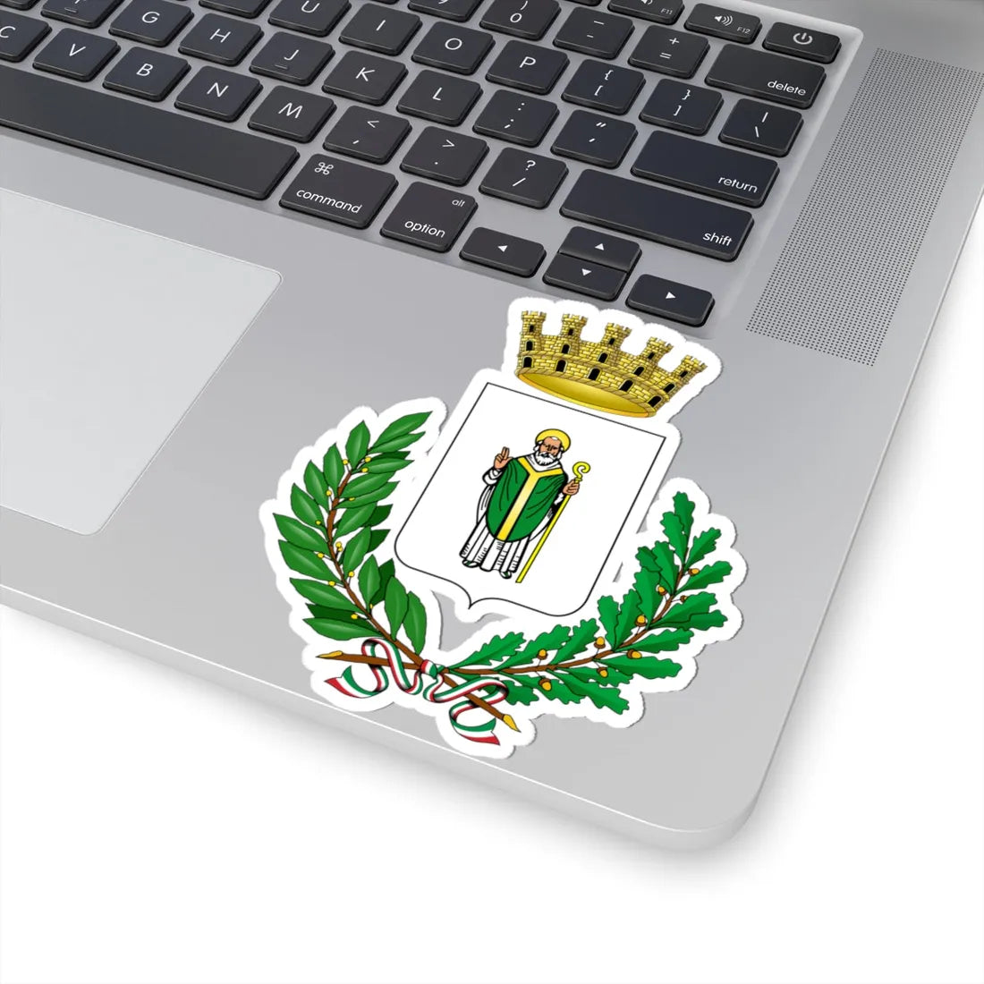 Capri-Stemma (Italy) (Coat of Arms) STICKER Vinyl Kiss-Cut Decal - The Sticker Space