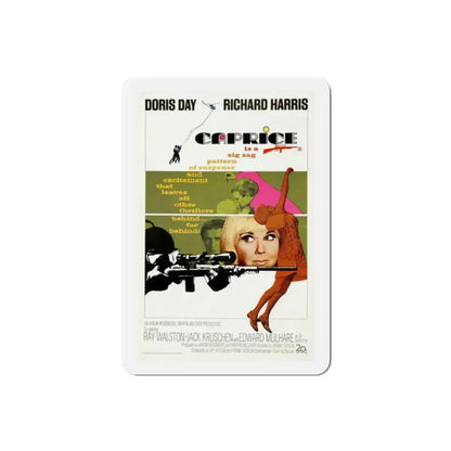 Caprice 1967 Movie Poster Refrigerator Magnet - The Sticker Space