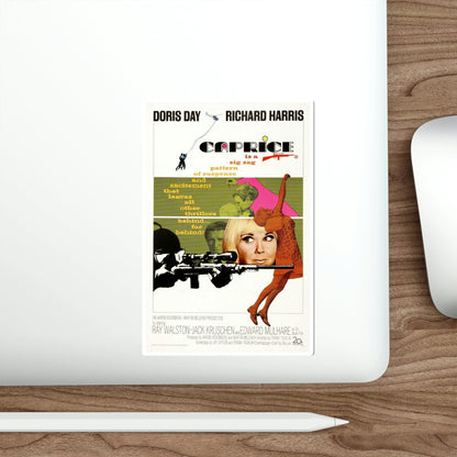 Caprice 1967 Movie Poster STICKER Vinyl Die-Cut Decal-The Sticker Space