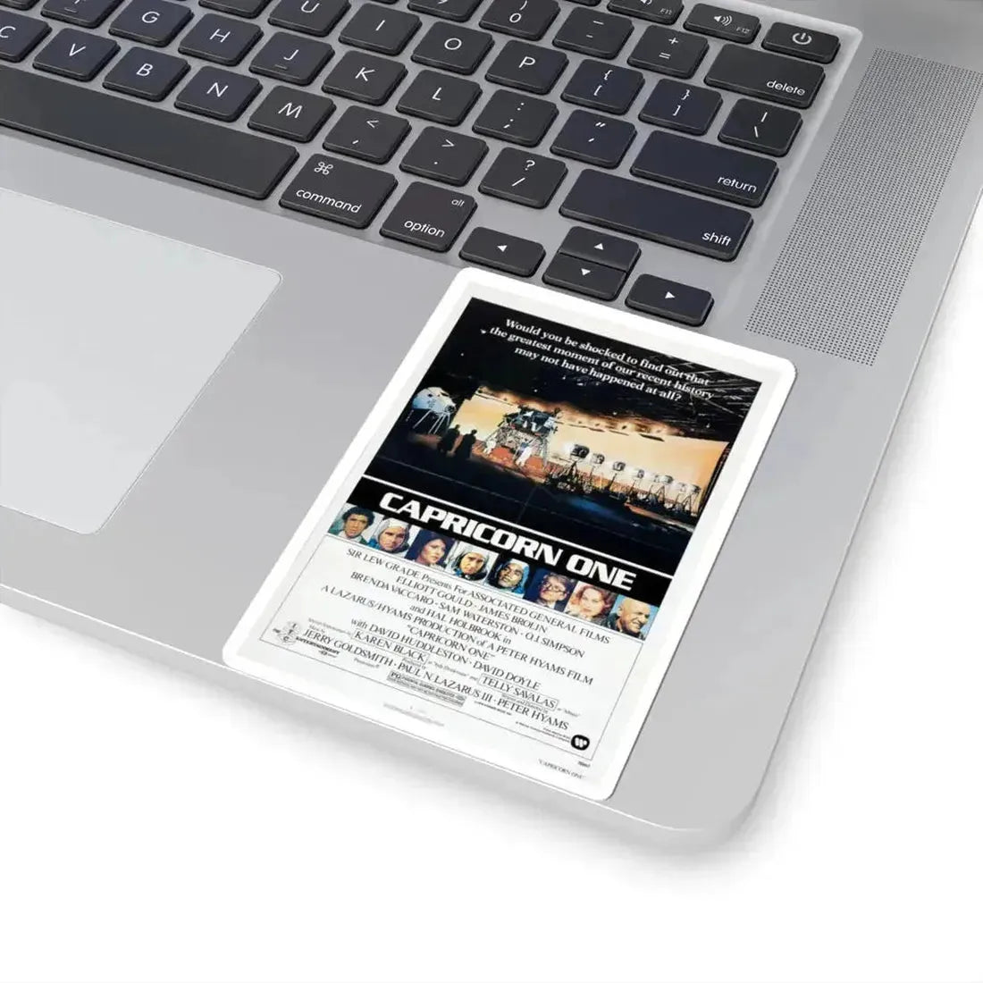 Capricorn One 1978 Movie Poster - STICKER Vinyl Kiss-Cut Decal - The Sticker Space