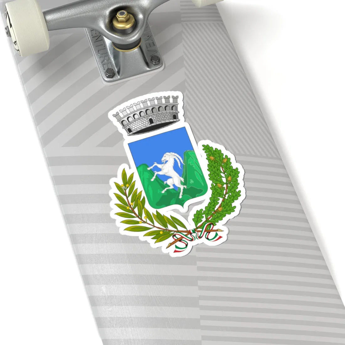 Caprino Veronese-Stemma (Italy) (Coat of Arms) STICKER Vinyl Kiss-Cut Decal - The Sticker Space