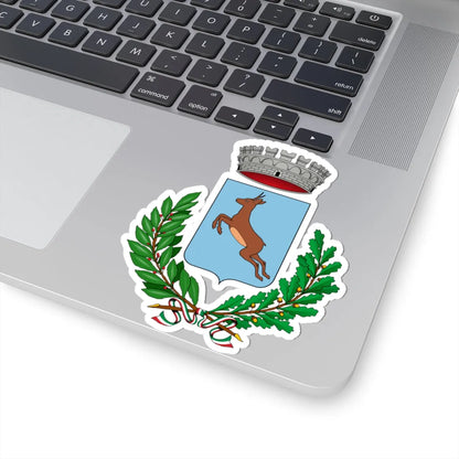 Capriolo Italia-Stemma (Italy) (Coat of Arms) STICKER Vinyl Kiss-Cut Decal - The Sticker Space