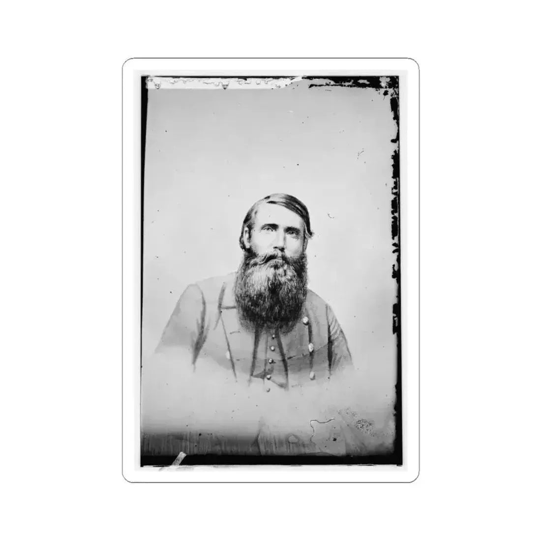 Capt. John H. Mcneill, C.S.A. (U.S. Civil War) STICKER Vinyl Kiss-Cut Decal 4 Inch White - The Sticker Space