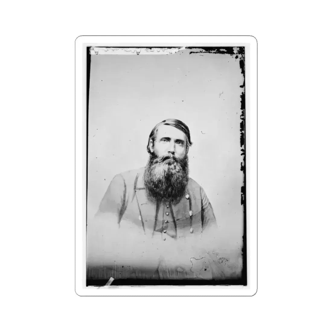 Capt. John H. Mcneill, C.S.A. (U.S. Civil War) STICKER Vinyl Kiss-Cut Decal 6 Inch White - The Sticker Space