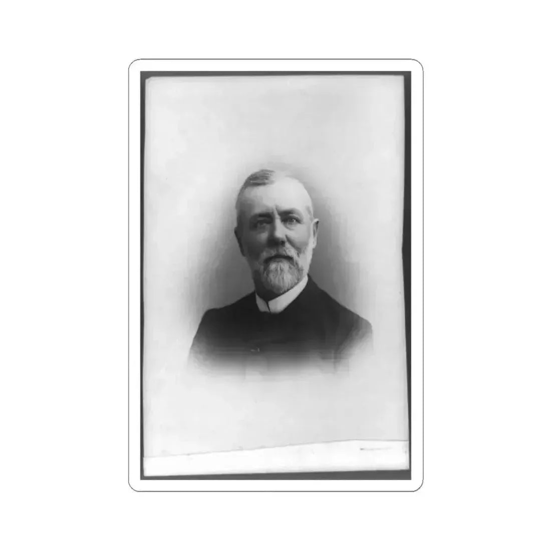 Capt. R. Pegram, Va. Battery, C.S.A., Head-and-Shoulders Portrait, Facing Front (U.S. Civil War) STICKER Vinyl Kiss-Cut Decal 3 Inch White - The Sticker Space