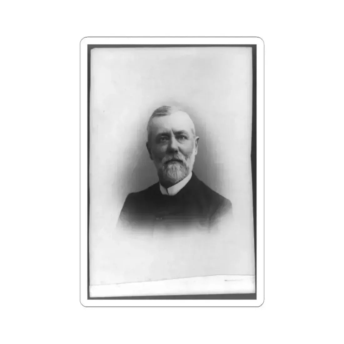 Capt. R. Pegram, Va. Battery, C.S.A., Head-and-Shoulders Portrait, Facing Front (U.S. Civil War) STICKER Vinyl Kiss-Cut Decal 4 Inch White - The Sticker Space