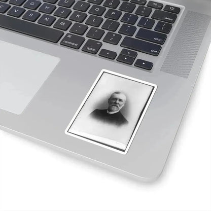 Capt. R. Pegram, Va. Battery, C.S.A., Head-and-Shoulders Portrait, Facing Front (U.S. Civil War) STICKER Vinyl Kiss-Cut Decal - The Sticker Space