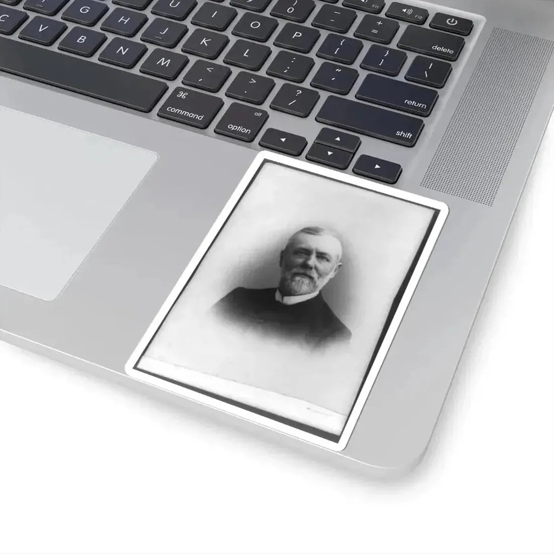 Capt. R. Pegram, Va. Battery, C.S.A., Head-and-Shoulders Portrait, Facing Front (U.S. Civil War) STICKER Vinyl Kiss-Cut Decal - The Sticker Space