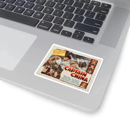 Captain China 1950 v2 Movie Poster - STICKER Vinyl Kiss-Cut Decal - The Sticker Space