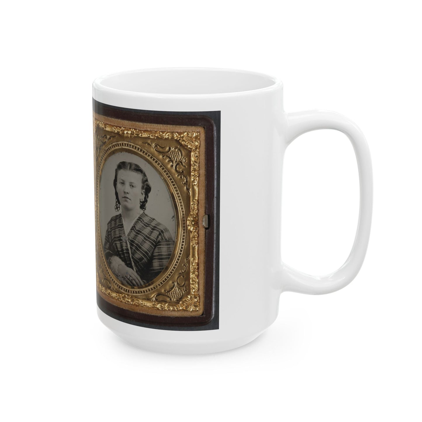 Captain Ferdinand F. Boltz Of Co. S, 12th Indiana Infantry Regiment, And Co. F, 88th Indiana Infantry Regiment And Siddie Boltz (U.S. Civil War) White Coffee Mug