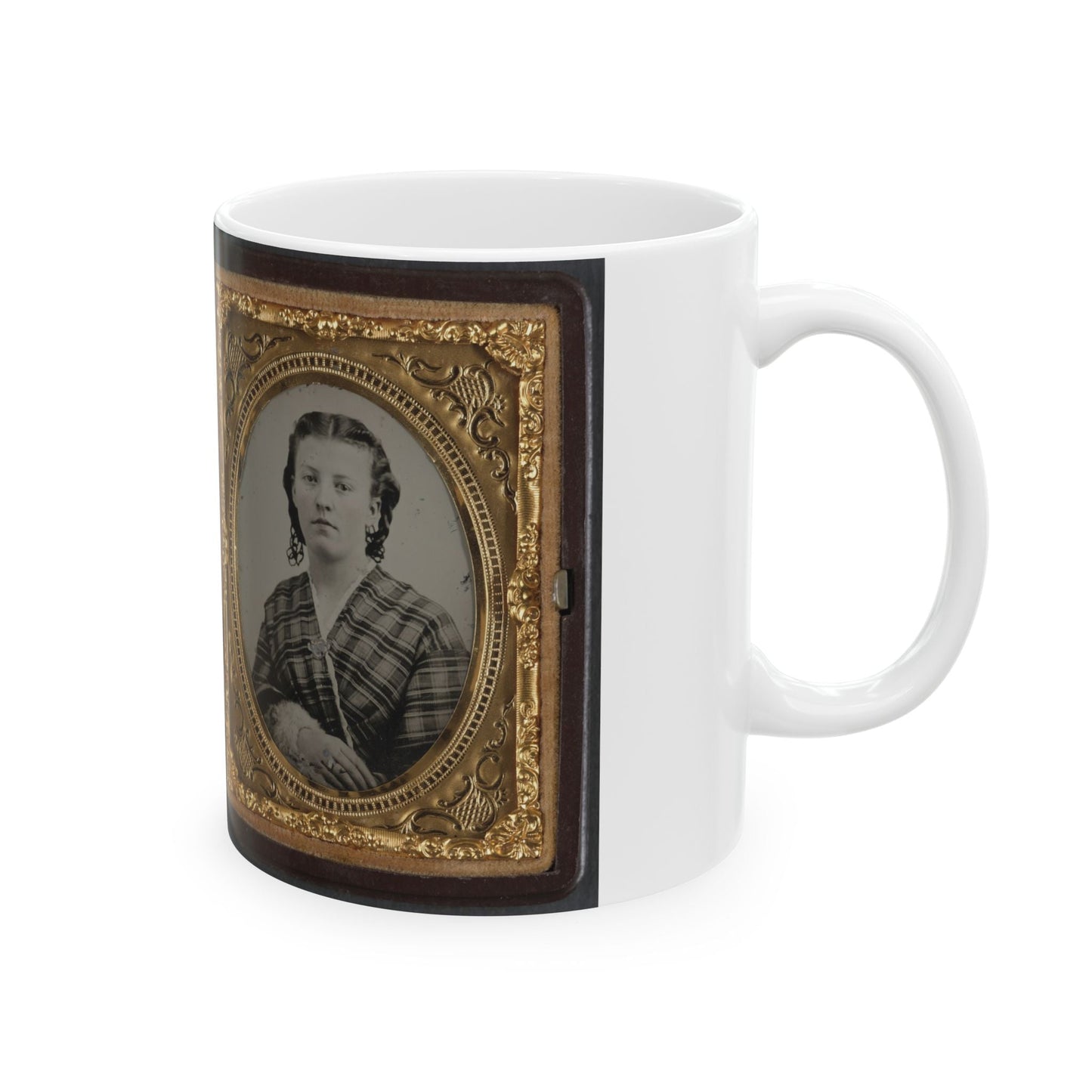 Captain Ferdinand F. Boltz Of Co. S, 12th Indiana Infantry Regiment, And Co. F, 88th Indiana Infantry Regiment And Siddie Boltz (U.S. Civil War) White Coffee Mug