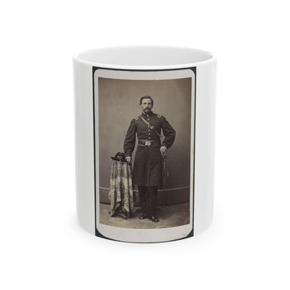 Captain Ferdinand F. Boltz Of Co. S, 12th Indiana Infantry Regiment, And Co. F, 88th Indiana Infantry Regiment (U.S. Civil War) White Coffee Mug