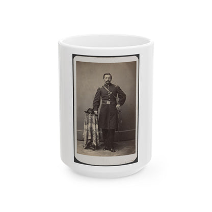 Captain Ferdinand F. Boltz Of Co. S, 12th Indiana Infantry Regiment, And Co. F, 88th Indiana Infantry Regiment (U.S. Civil War) White Coffee Mug