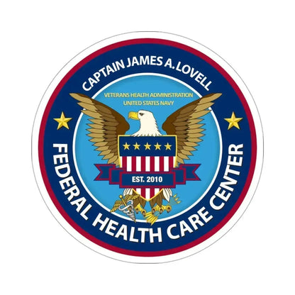 Captain James A Lovell Federal Health Care Center STICKER Vinyl Die-Cut Decal 3 Inch - The Sticker Space