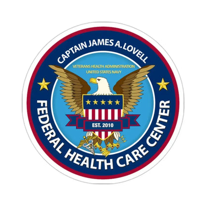 Captain James A Lovell Federal Health Care Center STICKER Vinyl Die-Cut Decal - The Sticker Space