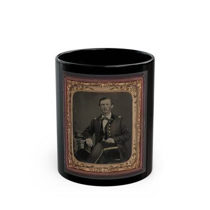 Captain James Dugan Gist Of General & Staff Confederate States Infantry Regiment In Uniform With South Carolina Volunteers Kepi (U.S. Civil War) Black Coffee Mug