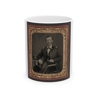 Captain James Dugan Gist Of General & Staff Confederate States Infantry Regiment In Uniform With South Carolina Volunteers Kepi (U.S. Civil War) White Coffee Mug