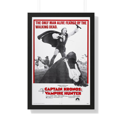 CAPTAIN KRONOS VAMPIRE HUNTER 1974 - Framed Movie Poster-20" x 30"-The Sticker Space