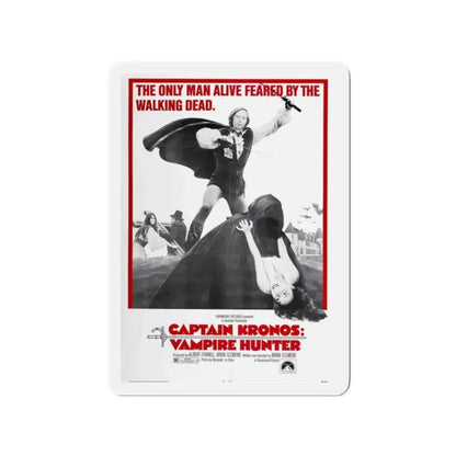CAPTAIN KRONOS VAMPIRE HUNTER 1974 Movie Poster - Refrigerator Magnet 2 Inch - The Sticker Space