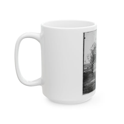 Captain Worrall's Quarters At Cedar Level, Va. (U.S. Civil War) White Coffee Mug