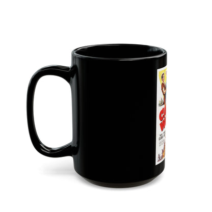 CAPTIVE WOMEN 1952 Movie Poster - Black Coffee Mug-The Sticker Space