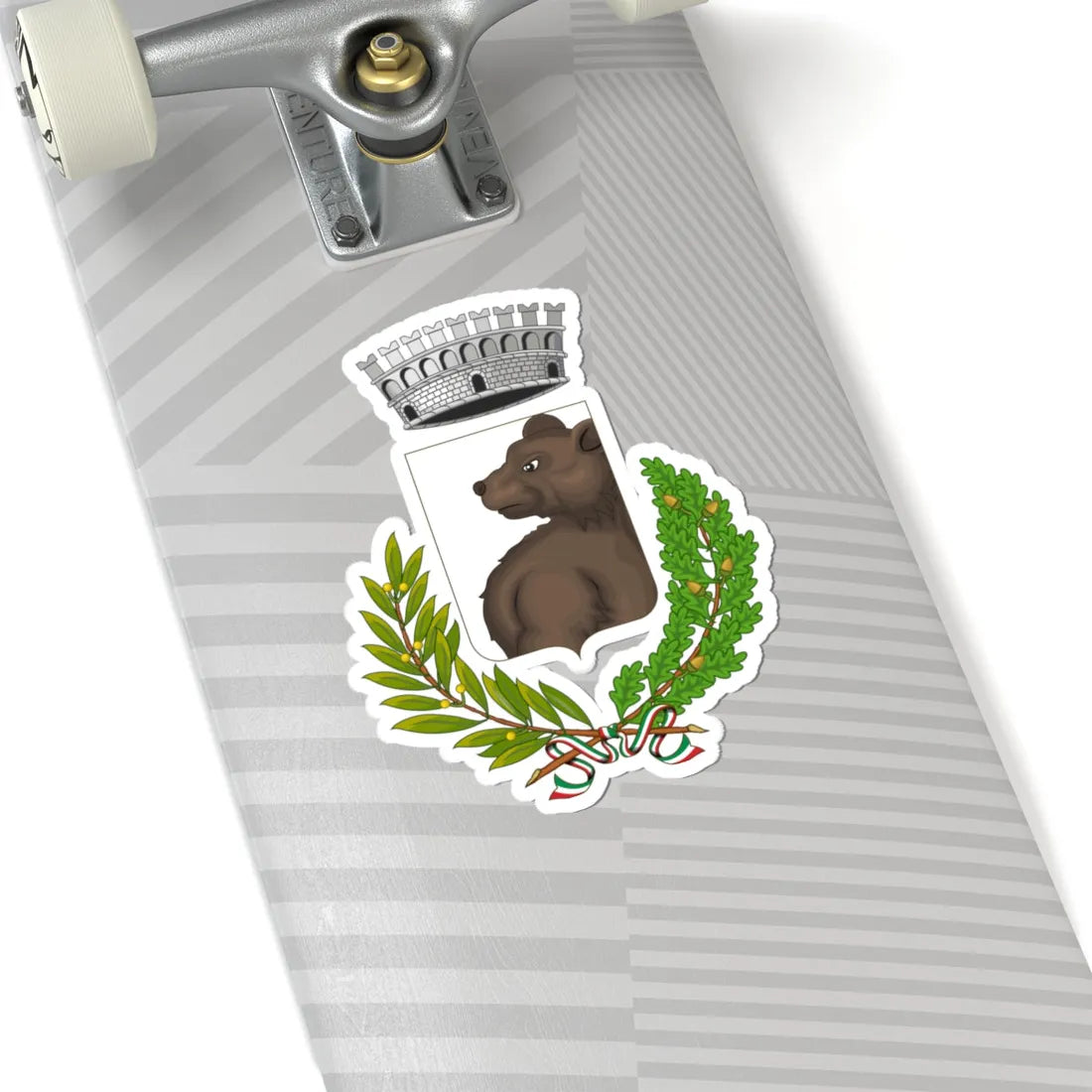 Capurso-Stemma (Italy) (Coat of Arms) STICKER Vinyl Kiss-Cut Decal - The Sticker Space