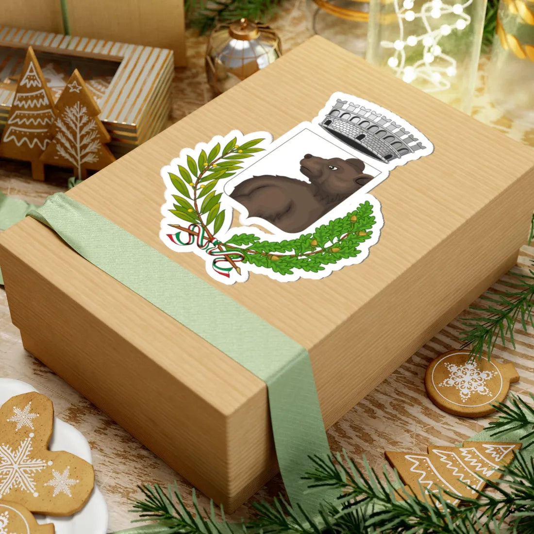 Capurso-Stemma (Italy) (Coat of Arms) STICKER Vinyl Kiss-Cut Decal - The Sticker Space