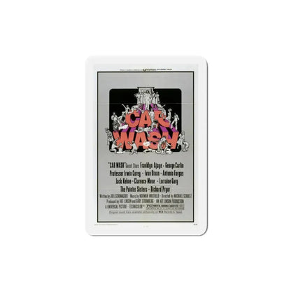 Car Wash 1976 Movie Poster Refrigerator Magnet 3 Inch - The Sticker Space