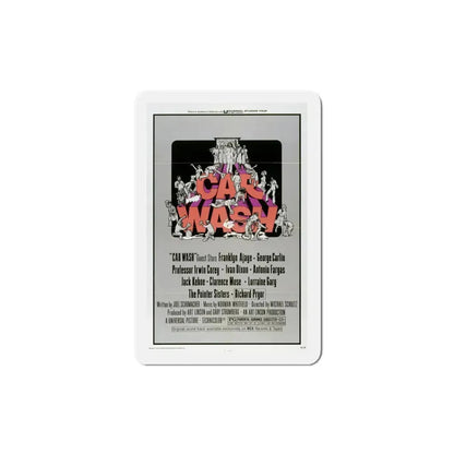 Car Wash 1976 Movie Poster Refrigerator Magnet 4 Inch - The Sticker Space
