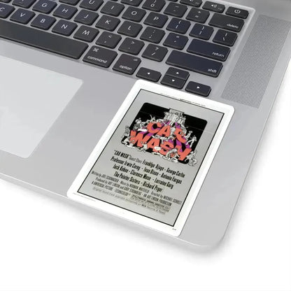 Car Wash 1976 Movie Poster - STICKER Vinyl Kiss-Cut Decal - The Sticker Space