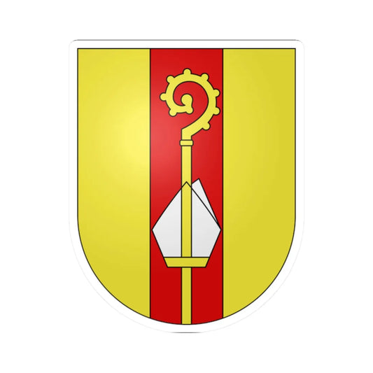 Carabbia-coat of arms (Switzerland) (Coat of Arms) STICKER Vinyl Kiss-Cut Decal 2 Inch White - The Sticker Space