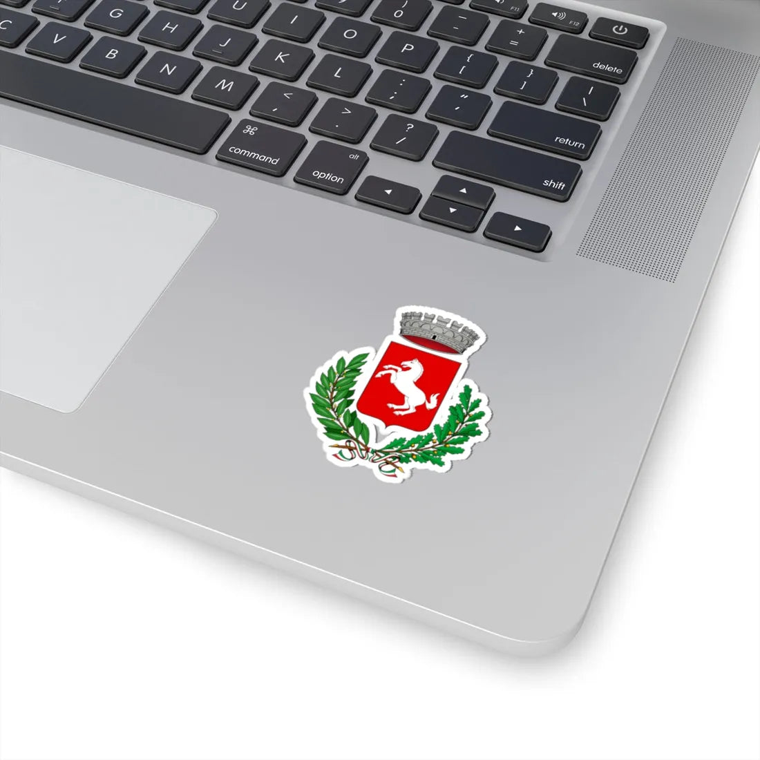 Caraffa del Bianco-Stemma (Italy) (Coat of Arms) STICKER Vinyl Kiss-Cut Decal - The Sticker Space