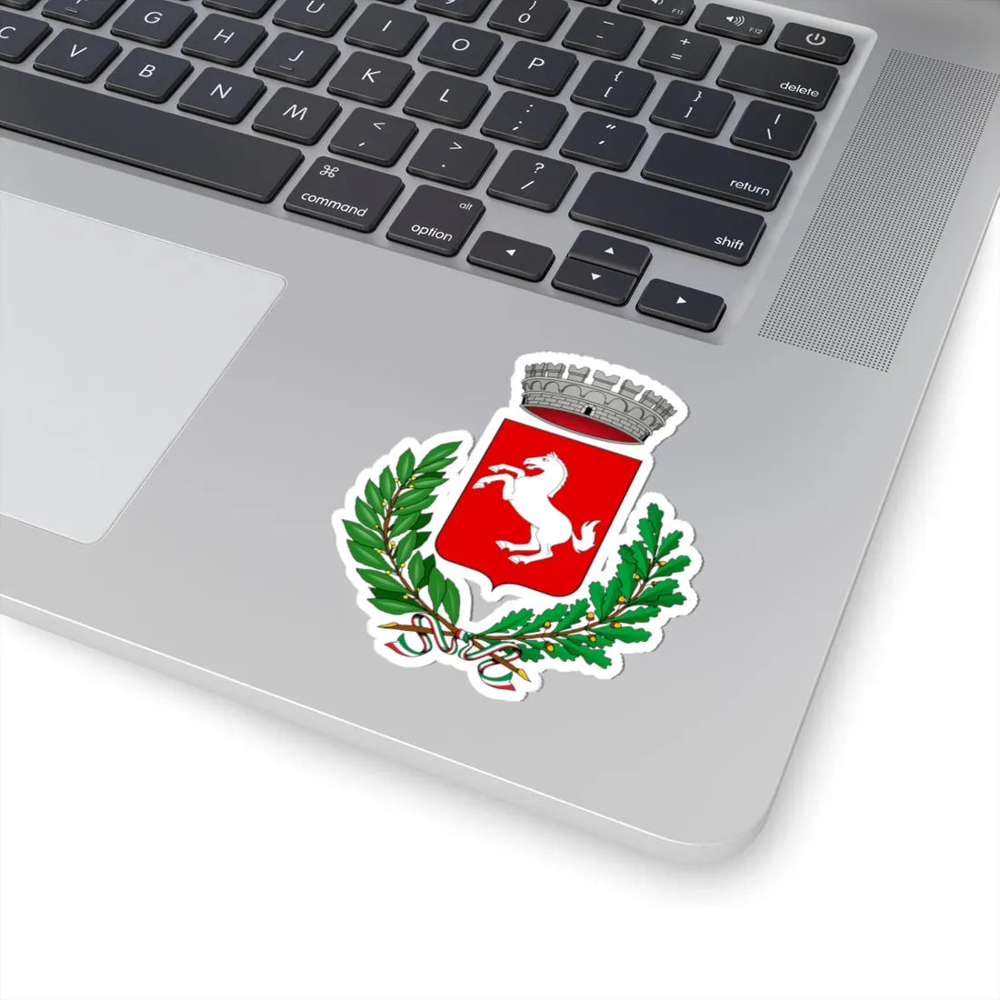 Caraffa del Bianco-Stemma (Italy) (Coat of Arms) STICKER Vinyl Kiss-Cut Decal - The Sticker Space