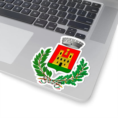 Caraglio-Stemma (Italy) (Coat of Arms) STICKER Vinyl Kiss-Cut Decal - The Sticker Space