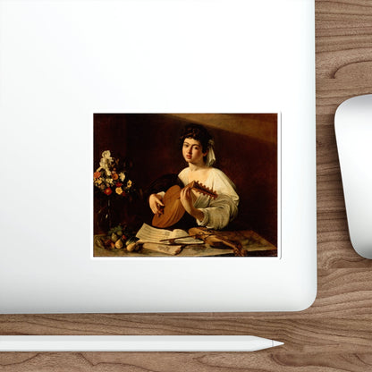 CARAVAGGIO - Lute Player (Artwork) STICKER Vinyl Die-Cut Decal-The Sticker Space