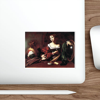 CARAVAGGIO - Martha and Mary Magdalene (Artwork) STICKER Vinyl Die-Cut Decal-The Sticker Space