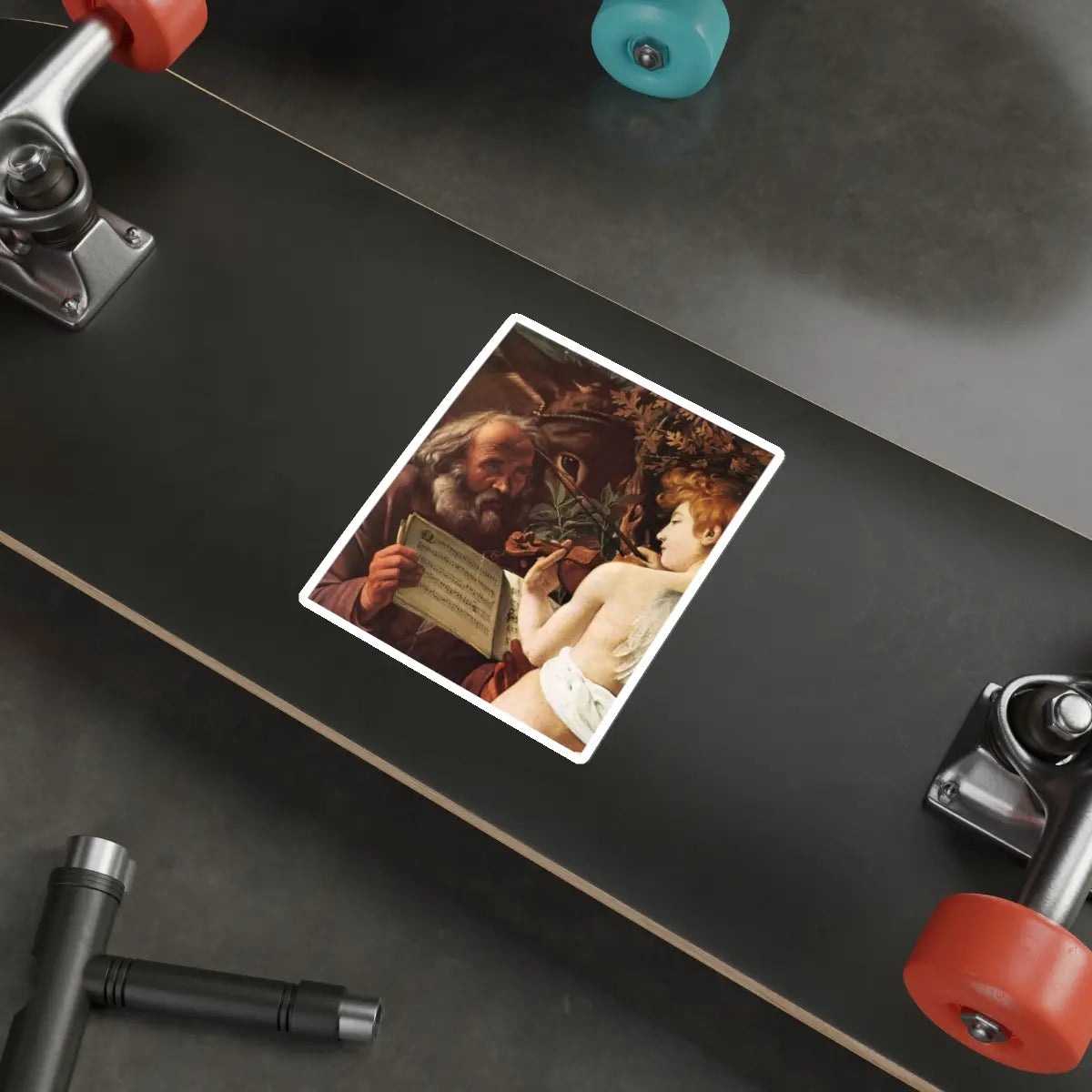 SKU:18123945844522992936 Sticker types:White Shape:Die-Cut Sizes:5" × 5"