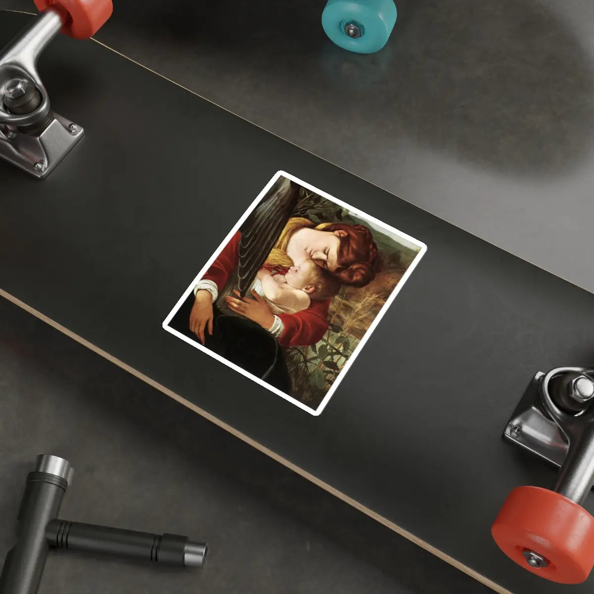 SKU:11973402547513171654 Sticker types:White Shape:Die-Cut Sizes:5" × 5"