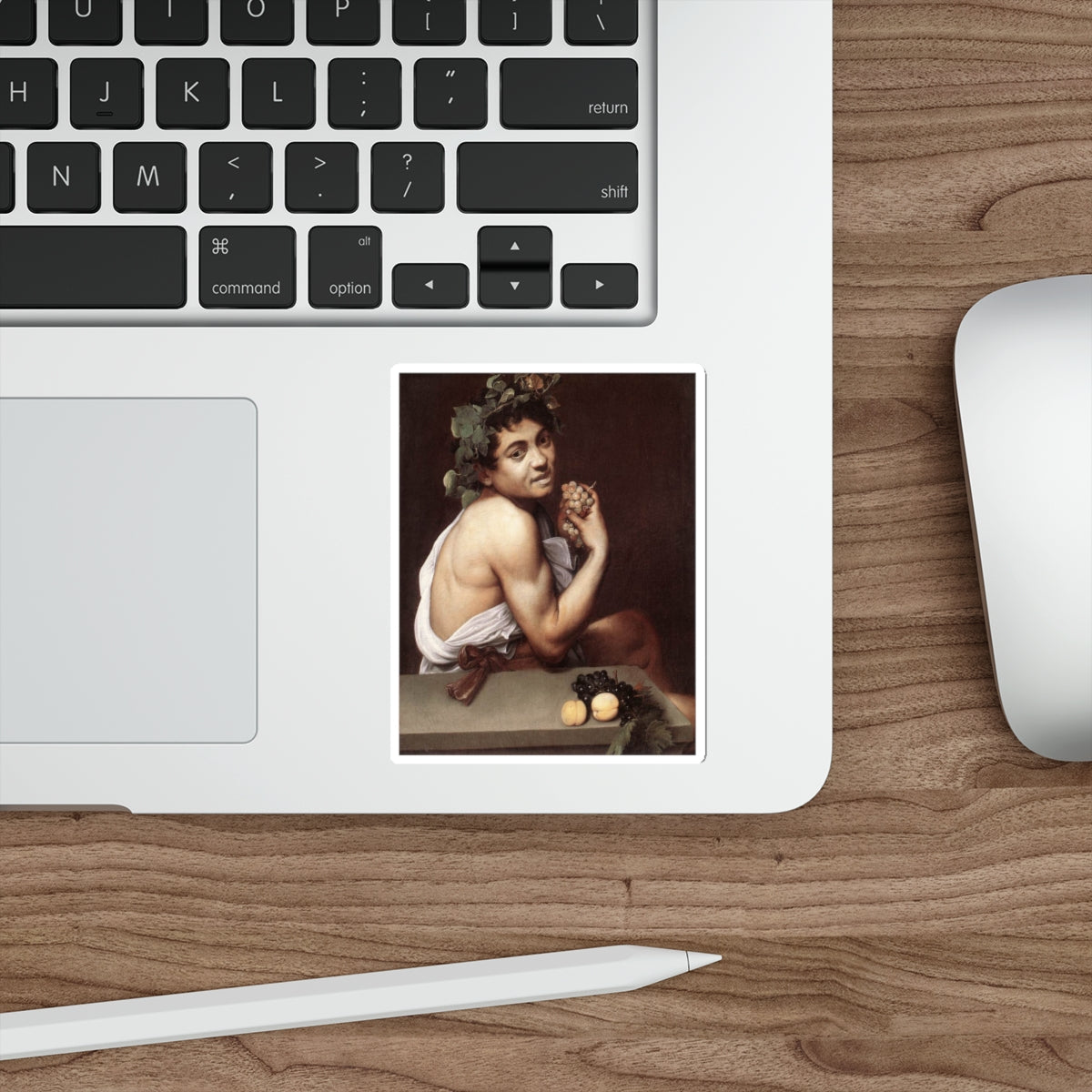 CARAVAGGIO - Sick Bacchus (Artwork) STICKER Vinyl Die-Cut Decal-The Sticker Space