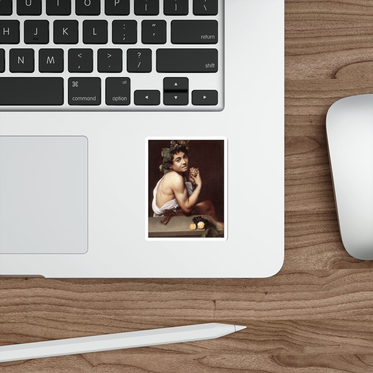 CARAVAGGIO - Sick Bacchus (Artwork) STICKER Vinyl Die-Cut Decal-The Sticker Space