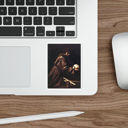 CARAVAGGIO - St Francis (Artwork) STICKER Vinyl Die-Cut Decal-The Sticker Space