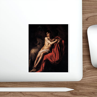 CARAVAGGIO - St John the Baptist (Artwork) STICKER Vinyl Die-Cut Decal-The Sticker Space