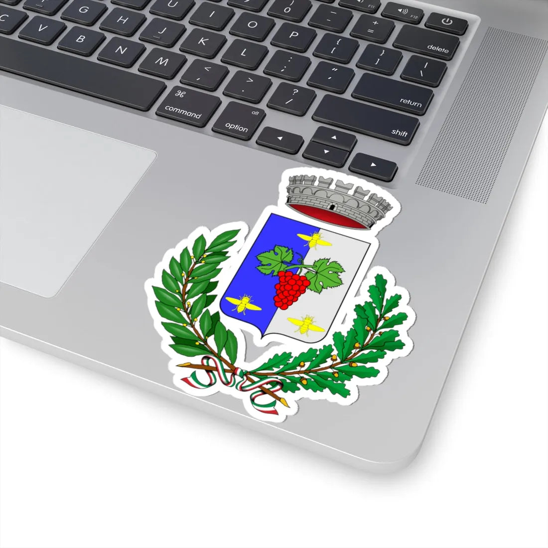 Caravate-Stemma (Italy) (Coat of Arms) STICKER Vinyl Kiss-Cut Decal - The Sticker Space