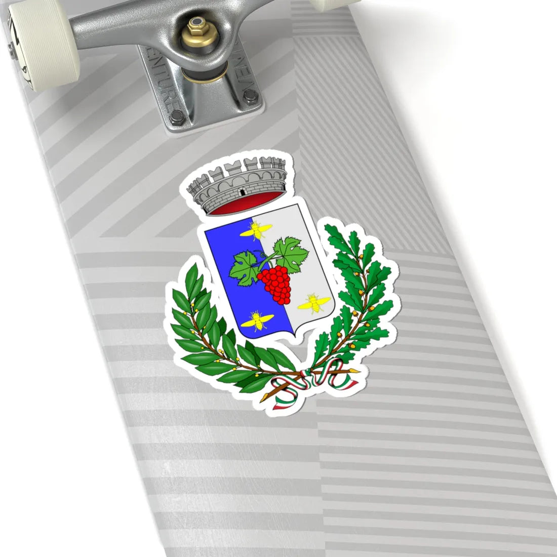 Caravate-Stemma (Italy) (Coat of Arms) STICKER Vinyl Kiss-Cut Decal - The Sticker Space