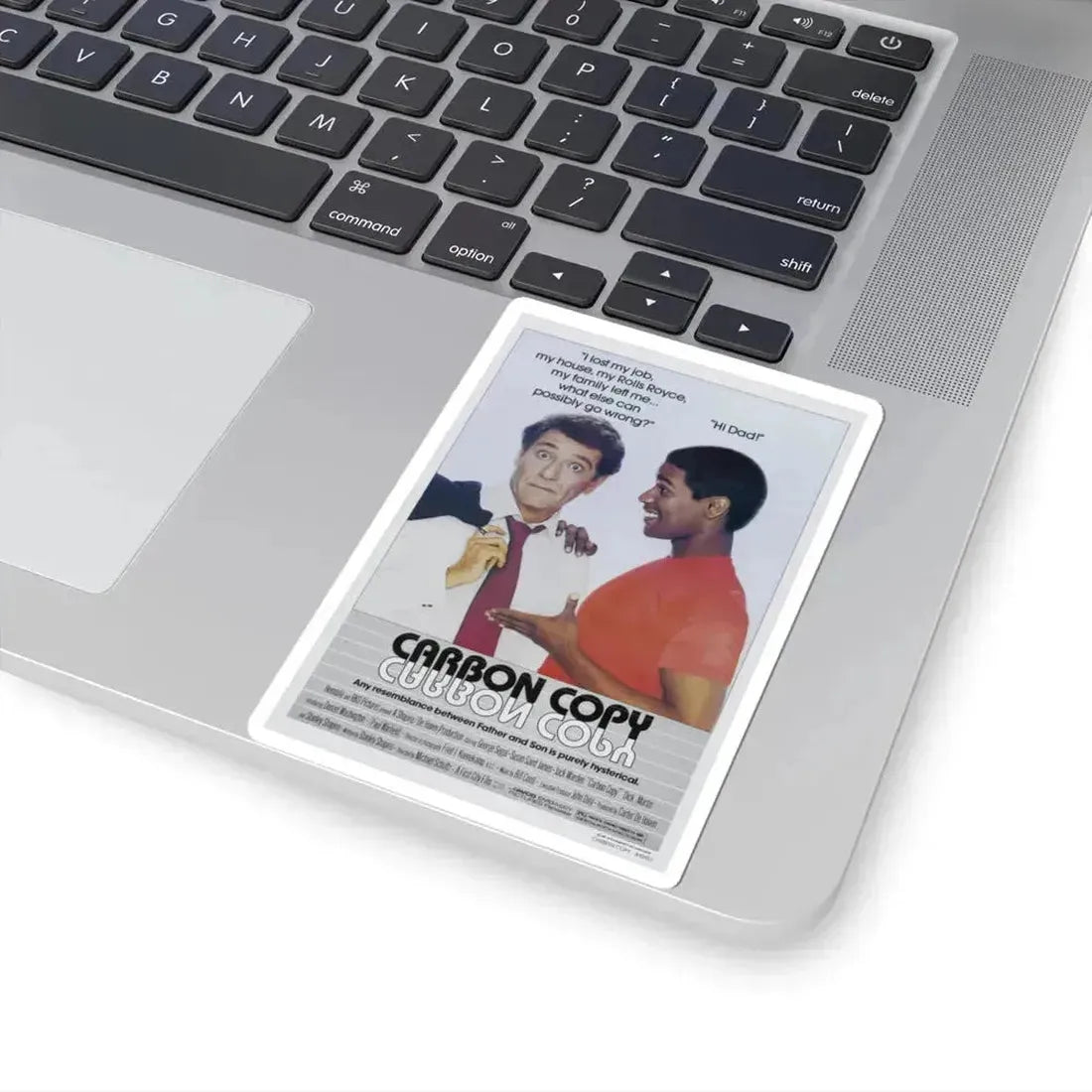 Carbon Copy 1981 Movie Poster - STICKER Vinyl Kiss-Cut Decal - The Sticker Space